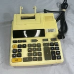 Vintage Canon Mp12d Printing Calculator Adding Machine Powers On 12 Digit Ac. Fixed Price $9.99.