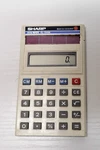 Sharp Elsi Mate El-345a Vintage Solar-powered Calculator Working. Fixed Price $8.00.