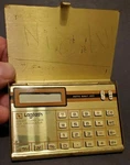 Vintage Logitech Credit Card Size Lcd Calculator Lc-110 Version 5. Fixed Price $7.22.