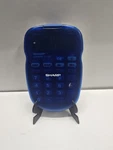 Sharp Elsi Mate El-s10 Blue Calculator Tested/preowned. Fixed Price $14.45.