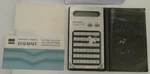 Sharp El-8130a Elsi Mate Calculator W/leather Case & Manual - Non Functional. Fixed Price $12.77.
