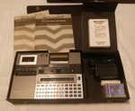 Sharp Pc-1250a Ce-125 Pocket Computer Complete In Case Vintage. Fixed Price $112.50.