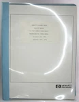 Hp Hewlett Packard Vintage 9862a Service Manual Updated September 1976. Fixed Price $19.99.
