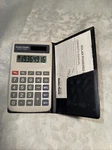Vintage Radio Shack Solar Powered Calculator 65-597 Ec-443 Manual & Case Free Sh. Fixed Price $12.95.