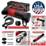 Ultra-strong Off-road Winch Rope Kit: 10,000 Lbs Synthetic Cable With Protection. Fixed Price $121.99.
