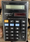 Vintage Unisonic Lc-384 Calculator. Solar. Used. Fixed Price $25.00.