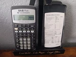 Texas Instruments Ti Ba Ii Plus Financial Calculator Business Analyst W/ Cover. Fixed Price $30.00.
