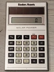 Vintage Radio Shack Calculator Ec-405a Solar Powered/ Electronic W/pocket Case. Fixed Price $15.76.