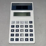 Sharp # El-240s Elsimate Twin Power Large Display Size Calculator Pocket/purse. Fixed Price $14.99.