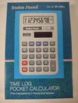 New Vintage Radio Shack Time Log Pocket Solar Calculator W Case 65-596a C4. Fixed Price $10.95.