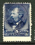 Sc #216 Jumbo Star Fancy Cancel 5 Cent Garfield Banknote 1888 Us 10b45. Fixed Price $17.99.