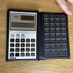 Casio Fx-451m Solar Power Scientific Calculator Folding Dual Keypad Vintage 80s. Fixed Price $24.99.