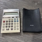 Sharp El 1114 Vintage Electronic Desktop Calculator 1980 Japan. Fixed Price $22.80.