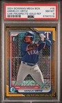 2024 Bowman Mega Box Abimelec Ortiz Gold /50 Psa 8 1st #16. Fixed Price $30.00.