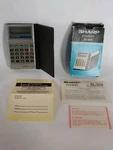 Vintage Sharp Model Elsi Mate El-304 Calculator W/ Box & Manual. Fixed Price $7.99.