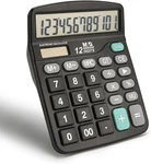 Desk Calculator 12 Digit Office Calculators With Large Lcd Display, Dual Solar. Fixed Price $8.37.