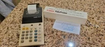 Vtg Canon P3-d Palm Printer Calculator Working,4 Rolls New Paper, Needs Ink. Fixed Price $28.80.