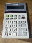 Sharp Calculator Elsimate El-334t 10-digit Twin Power Solar Desktop Tax Business. Fixed Price $6.00.