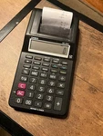 Casio Hr-10rc 12-digit Printing Calculator Black Tested Works As It Should. Fixed Price $15.00.