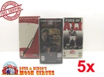 5x Panasonic 3do Cib Cardboard Game Box (size B) -clear Protective Protector. Fixed Price $11.88.