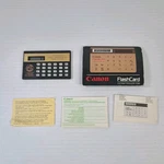 Canon Ls-902 Flashcard Electronic Calculator Tested Working Portable Desktop. Fixed Price $19.98.