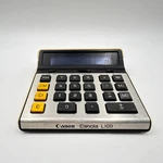 Canon Canola L1011 Calculator Working Made In Japan Vintage 1970s W Power Supply. Fixed Price $98.97.
