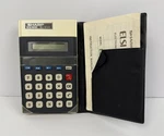 Sharp Elsi Mate El-8146 Electronic Calculator W/ Case & Instruction Booklet. Fixed Price $19.99.