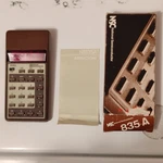 National Semiconductor 835a Vintage Calculator, Box, Instructions. Fixed Price $12.00.