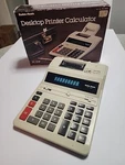 Vintage Radio Shack Ec -3018 Printer Calculator With Original Box, Used. Fixed Price $12.00.