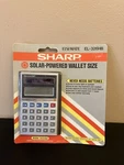 Sharp Solar Powered Wallet Size Calculator Brand New. Fixed Price $19.99.