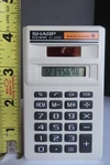 Vintage Sharp Calculator *video* Elsi Mate El-243c Solar Cell Works. Fixed Price $8.00.