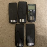 Lot Of 5 Texas Instruments Ti-83 Plus Graphing Calculator With Cover - Working. Fixed Price $95.00.