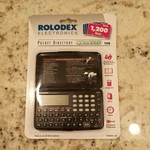 Rolodex Electronic Pocket Organizer Rf411-12 1200 Items Backlit Planner New C1. Fixed Price $12.40.