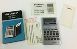 Vintage Sharp Model Elsi Mate El-304 Calculator W/ Box & Manual. Fixed Price $24.99.