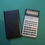 Casio Fx-250h Fraction Calculator 1990s Working With Case Cover Solar Powered. Fixed Price $8.00.