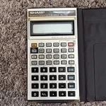 Sharp El-515s Vintage Solar Powered Calculator Very Clean, Needs Batteries. Fixed Price $15.00.
