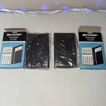 2 Vtg Sharp Elsi Mate El-309a Calculator 8 Digit Display Retro Orig Box Papers. Fixed Price $22.99.