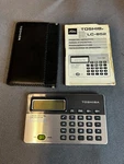 Toshiba Lc-852 Calculator Japan With Manual & Box For Parts Only Or Repair. Fixed Price $38.25.
