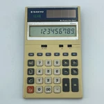 Sanyo Cx2630 Vintage Solar Calculator 10-digit Desktop Tested Works Japan. Fixed Price $21.99.