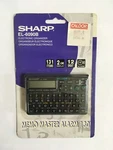 Sharp El-6090b Electronic Organizer Memo Master Alarm 130 New Sealed. Fixed Price $15.95.