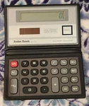 Vintage Radio Shack Calculator Ec-433 Dual Powered Solar Battery With Cover. Fixed Price $9.91.