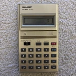 Vintage Sharp Elsi Mate El-407 Calculator Alarm Clock W/ New Battery - Works!. Fixed Price $9.99.