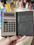 Vintage Casio Lc-827 Calculator With Original Book Case. Fixed Price $18.92.
