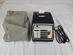 Vintage Commodore 202 Japan 1969 Adding Machine, With Cover, Works. Fixed Price $67.99.