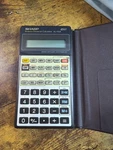 Sharp El-733a Business Financial Calculator Vintage 10-digit 5.5"l X 3"w. Fixed Price $16.00.