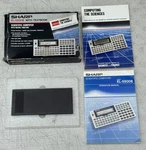 Sharp El-5500iii Scientific Computer Calculator With Textbook Cib Excellent Fpor. Fixed Price $132.00.