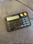 Vintage 1992 Japanese Sharp Pa-171 Slim Digital Calculator Address Memo Device. Fixed Price $315.00.