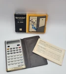 Vintage Sharp Elsi Mate Calculator El-5806 W/ Box And Manual Works. Fixed Price $17.49.