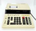 Vintage Sharp Electronic Calculating Machine Cs-4608. Fixed Price $28.65.