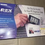 1998 Franklin Rolodex Rex Pc Companion Rex-3-ds Electronic Organizer New Sealed. Fixed Price $92.00.